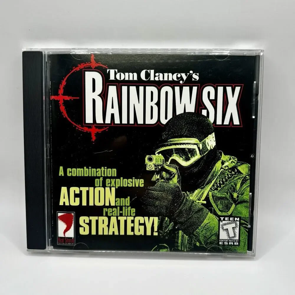 Tom Clancy's Rainbow Six (PC, 1998) Red Storm VG
